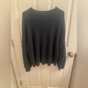 Pink Lily Balloon Sleeve Sweater